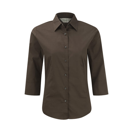 Russell Naisten 3/4-hihainen Easy Care -paita