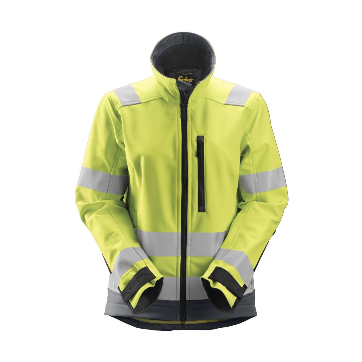 Snickers Workwear AllroundWork, naisten SoftShell-huomiotakki, lk 2/3