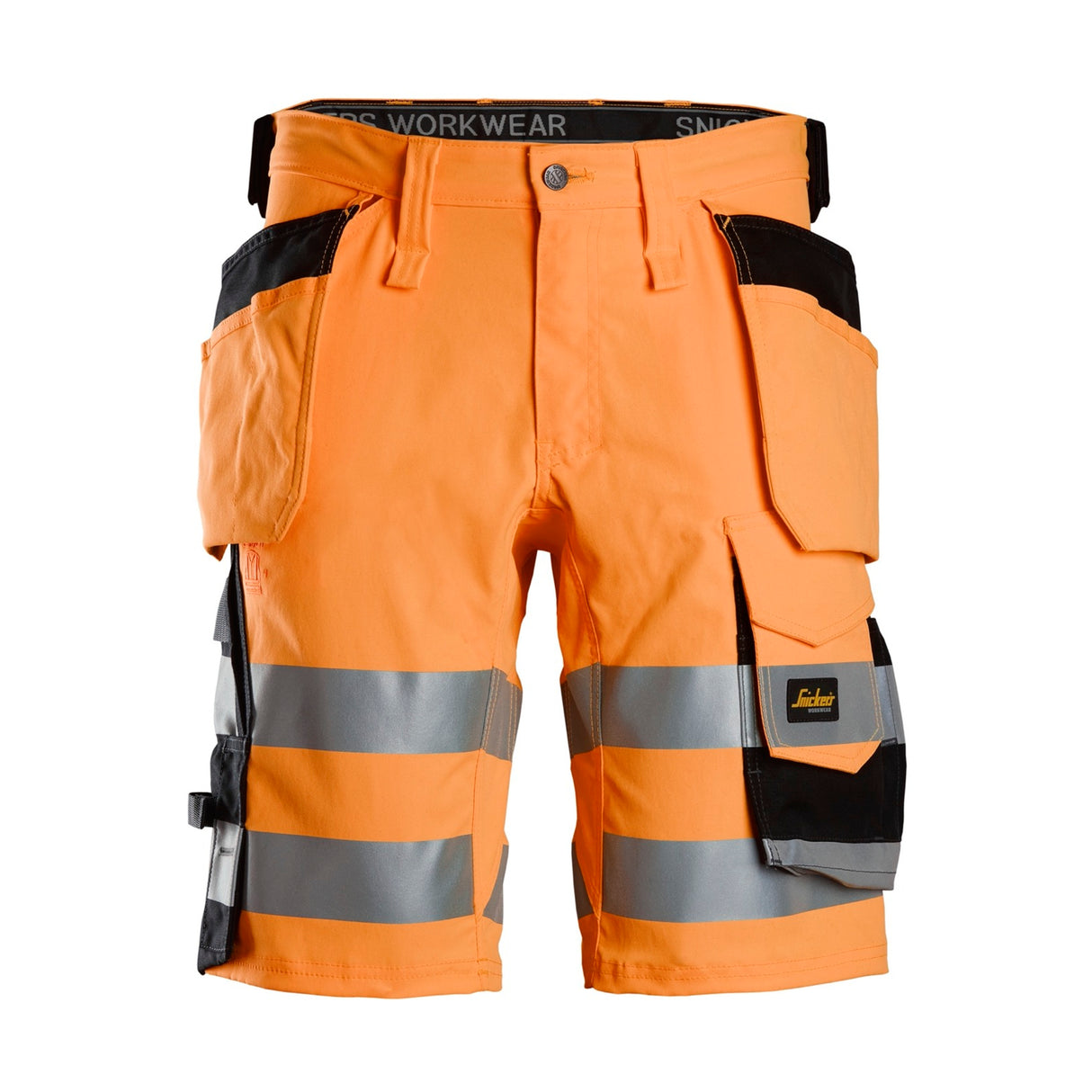 Snickers Workwear Riipputaskulliset, joustavat huomioshortsit, Luokka 1