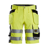 Snickers Workwear Riipputaskulliset, joustavat huomioshortsit, Luokka 1