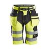 Snickers Workwear FlexiWork+, huomiotyöshortsit riipputaskuilla, lk 1