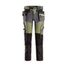 Snickers Workwear FlexiWork+, SoftShell Stretch -työhousut riipputaskuilla