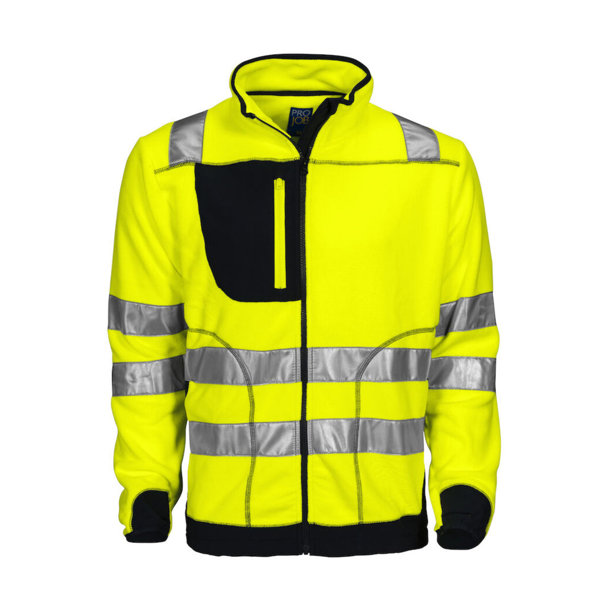 Projob 6303 FLEECEFLEECE-TAKKI EN ISO 20471 LUOKKA 3/2