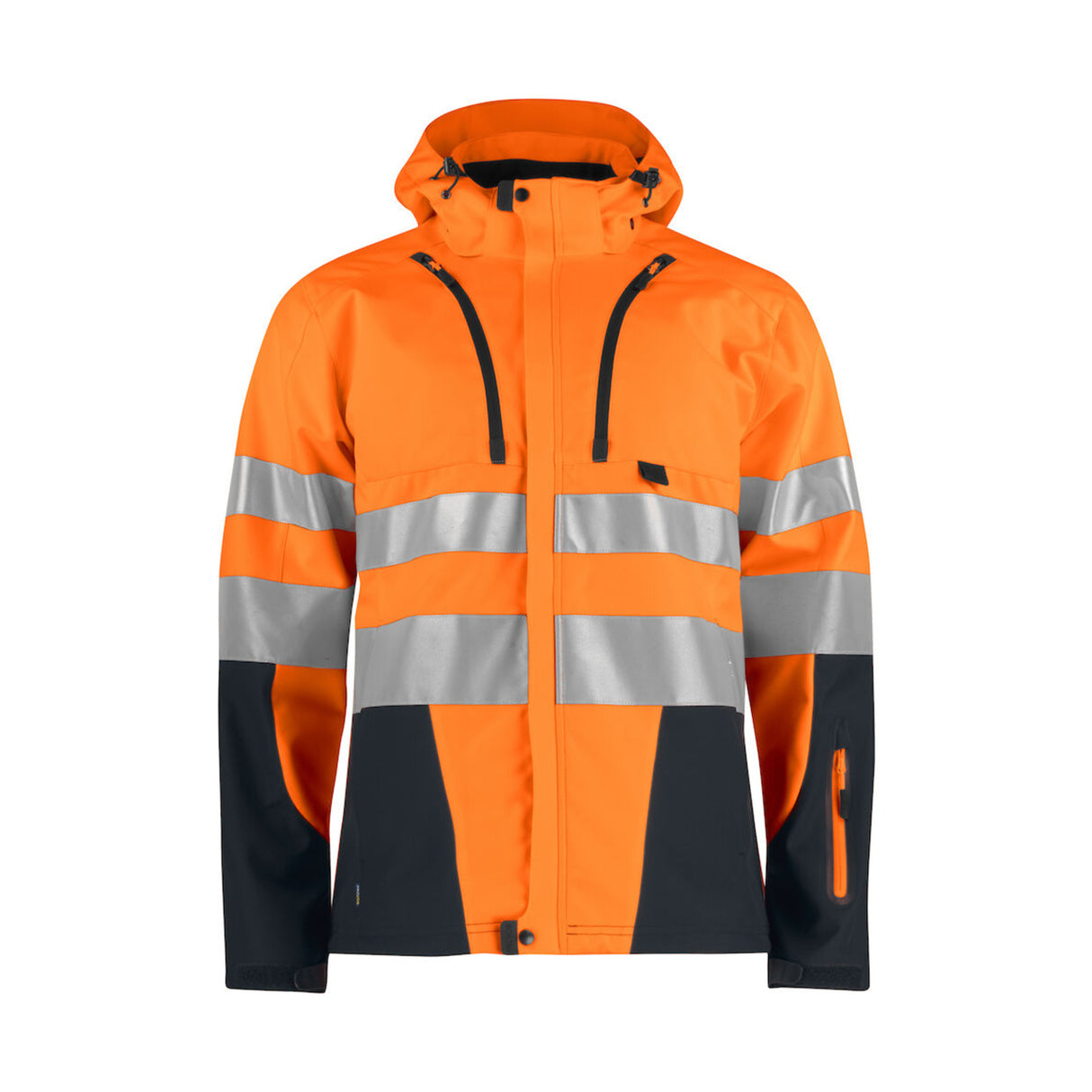 Projob 6419 SOFTSHELL-TAKKI EN ISO 20471 LUOKKA 3/2