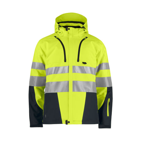 Projob 6420 VUORATTU SOFTSHELL-TAKKI EN ISO 20471 LUOKKA 3/2