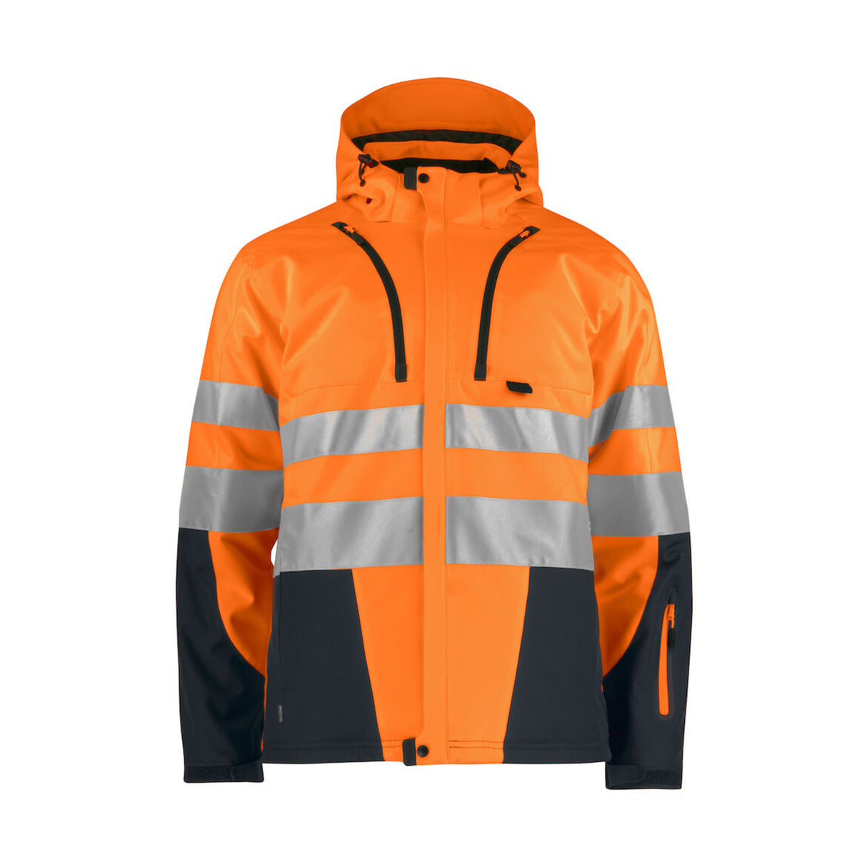 Projob 6420 VUORATTU SOFTSHELL-TAKKI EN ISO 20471 LUOKKA 3/2