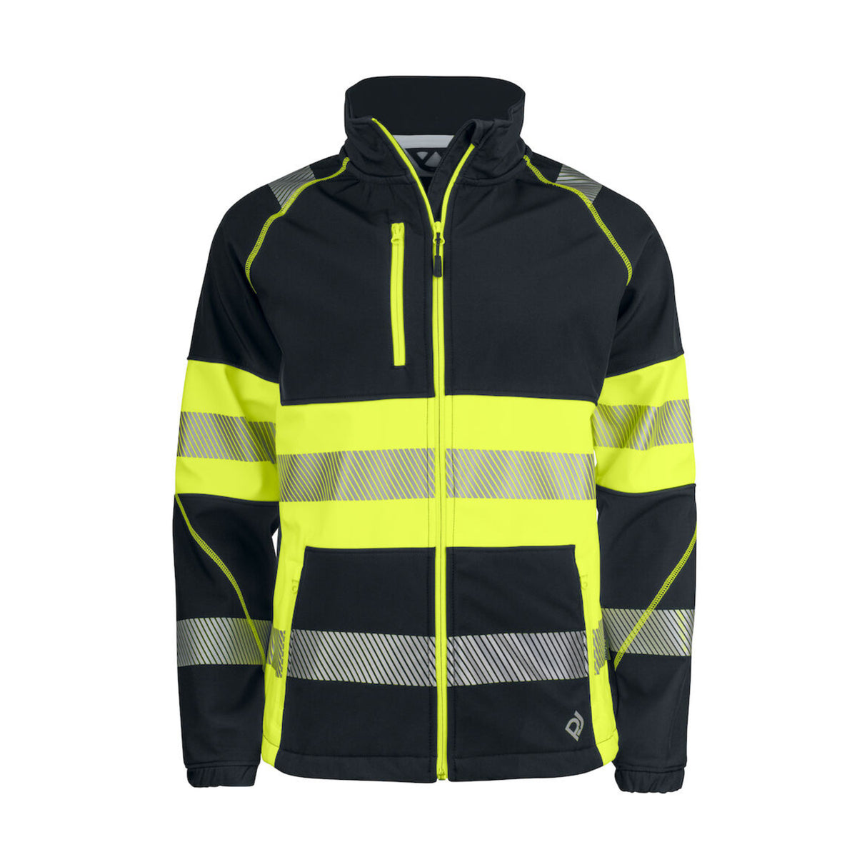 Projob 6443 SOFTSHELL-TAKKI EN ISO 20471 LUOKKA 1