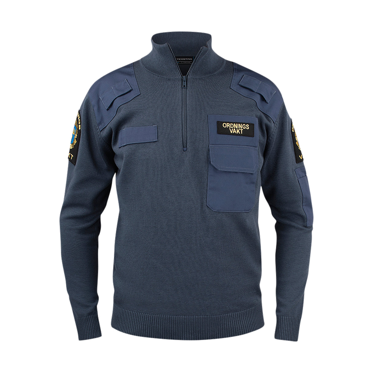 Texstar Puolivetoketjullinen NATO-paita, jossa kaulus